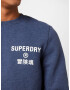 Superdry Majica marine / bela - Pepit.si