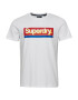 Superdry Majica marine / rumena / rdeča / bela - Pepit.si