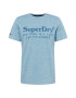 Superdry Majica modra / svetlo modra - Pepit.si