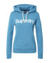 Superdry Majica petrol / off-bela - Pepit.si