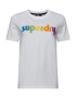 Superdry Majica rumena / zelena / jagoda / oranžna / bela - Pepit.si