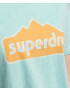 Superdry Majica svetlo modra / oranžna / bela - Pepit.si