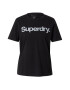 Superdry Majica svetlo siva / črna - Pepit.si