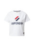 Superdry Majica temno modra / bela / rdeča - Pepit.si