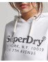 Superdry Majica 'Venue Interest' antracit / bela - Pepit.si