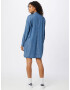 Superdry Poletna obleka 'TENCEL OVERSIZED SHIRT DRESS' modra - Pepit.si