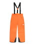 THE NORTH FACE Outdoor hlače 'SNOWQUEST SUSPENDER' oranžna / črna / bela - Pepit.si