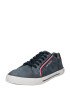 TOM TAILOR Sneaker golobje modra / bela / rdeča / marine - Pepit.si