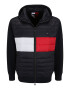 Tommy Hilfiger Big & Tall Jopa na zadrgo temno modra / bela / rdeča - Pepit.si