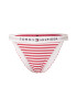 TOMMY HILFIGER Bikini hlačke mornarska / siva / rdeča / bela - Pepit.si