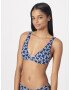 TOMMY HILFIGER Bikini zgornji del mornarska / temno modra / bela - Pepit.si