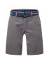 TOMMY HILFIGER Chino hlače 'Brooklyn' temno siva / mornarska / rdeča / bela - Pepit.si