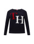 Tommy Hilfiger Curve Pulover temno modra / rdeča / bela - Pepit.si