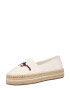 TOMMY HILFIGER Espadrile temno modra / rubin rdeča / volneno bela - Pepit.si