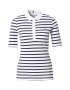 TOMMY HILFIGER Majica 'Breton' mornarska / bela - Pepit.si