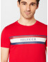 TOMMY HILFIGER Majica mornarska / rdeča / bela - Pepit.si