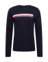 TOMMY HILFIGER Majica marine / bela / mornarska / rdeča - Pepit.si