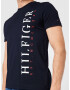 TOMMY HILFIGER Majica temno modra / rdeča / bela - Pepit.si