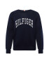 TOMMY HILFIGER Majica 'VARSITY' temno modra / bela - Pepit.si