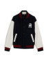 TOMMY HILFIGER Prehodna jakna kremna / mornarska / bordo - Pepit.si