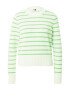 TOMMY HILFIGER Pulover 'Breton' jabolko / bela - Pepit.si