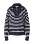 TOMMY HILFIGER Pulover 'Hayana' mornarska / bela - Pepit.si