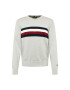 TOMMY HILFIGER Pulover marine / svetlo siva / temno rdeča / bela - Pepit.si