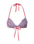 Tommy Hilfiger Underwear Bikini zgornji del bela / kraljevo modra / rdeča - Pepit.si