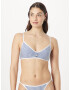 Tommy Hilfiger Underwear Bikini zgornji del modra / bela - Pepit.si