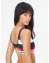 Tommy Hilfiger Underwear Bikini zgornji del mornarska / rdeča / bela - Pepit.si