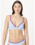 Tommy Hilfiger Underwear Bikini zgornji del mornarska / svetlo modra / rdeča / bela - Pepit.si