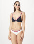 Tommy Hilfiger Underwear Bikini zgornji del temno modra / rdeča / bela - Pepit.si