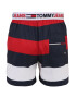 Tommy Hilfiger Underwear Kratke kopalne hlače mornarska / rdeča / bela - Pepit.si