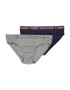 Tommy Hilfiger Underwear Spodnjice mornarska / siva / rdeča - Pepit.si