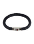 TOMMY HILFIGER Zapestnica 'Casual Core' temno modra / srebrna - Pepit.si