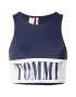 Tommy Jeans Bikini zgornji del mornarska / bela - Pepit.si