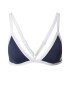 Tommy Jeans Bikini zgornji del mornarska / bela - Pepit.si