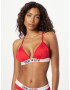 Tommy Jeans Bikini zgornji del mornarska / rdeča / bela - Pepit.si