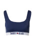 Tommy Jeans Bikini zgornji del mornarska / rdeča / bela - Pepit.si