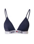 Tommy Jeans Bikini zgornji del mornarska / rdeča / bela - Pepit.si