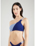 Tommy Jeans Bikini zgornji del svetlo modra / temno modra / bela - Pepit.si