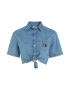 Tommy Jeans Bluza moder denim - Pepit.si