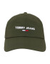 Tommy Jeans Cap oliva - Pepit.si