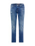 Tommy Jeans Kavbojke 'AUSTIN' mornarska / moder denim / rdeča / bela - Pepit.si