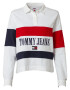 Tommy Jeans Majica nočno modra / rdeča / bela - Pepit.si