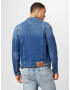 Tommy Jeans Prehodna jakna moder denim - Pepit.si