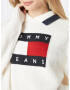 Tommy Jeans Pulover mornarska / rdeča / bela - Pepit.si