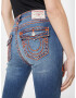 True Religion Kavbojke 'HALLE' moder denim / oranžna - Pepit.si