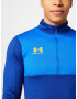 UNDER ARMOUR Funkcionalna majica 'Challenger' modra / svetlo modra / rumena - Pepit.si