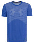 UNDER ARMOUR Funkcionalna majica dimno modra / bela - Pepit.si